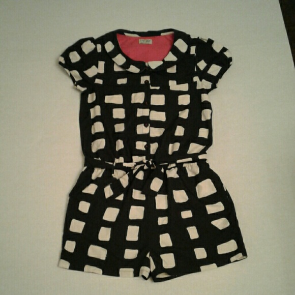Next UK Belted Romper - Picture 1 of 8